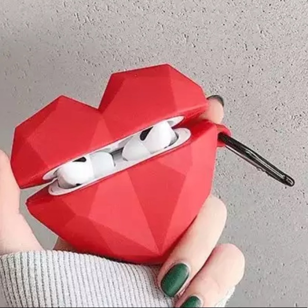 New Red Heart AirPod Pro case.